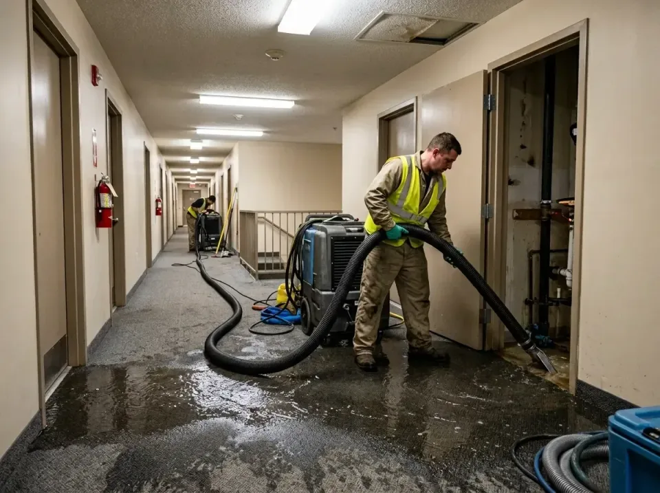 multi-unit-apartment-hallway-f-005 — frequently asked questions, Emergency Burst Pipe Water Extraction & Removal in Barstow,…